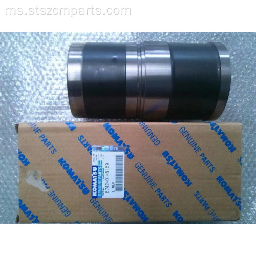 Pelapik silinder Komatsu WA600-6 6240-21-2220 untuk SAA6D170-5